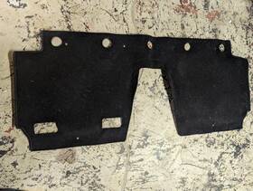 3941-c2 Mazda 2001-2005 Miata Mx5 Oem Black Seat Carpet Mat Liner B Pillar Nb2 01-05