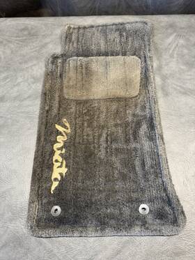 3943-c2 Mazda 1990-1997 Miata Mx5 Oem Black Driver Side Left Floor Mat Carpet 90-97