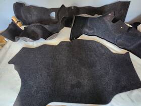 6771-c Mazda 2001-2005 Miata Oem Rear Interior Trunk Carpet Liner Set Nb 01-05 Read
