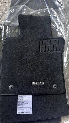Bcjh-68-g20 Mazda Bdts68g20c 3 Oem Genuine Black Carpet Floor Mats Set 2024