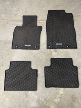 Bepnv0350 Mazda Oem 2019-2025 3 All Weather Rubber Floor Mats Low Wall Bepnv0350 Mazda Oem 2019-2025 3 All Weather Rubber Floor Mats Low Wall