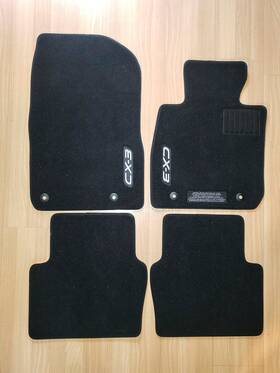 Db4f6866603 Mazda 2016 - 2021 Cx-3 Floor Carpet Liner Cover Mat Set Black Oem