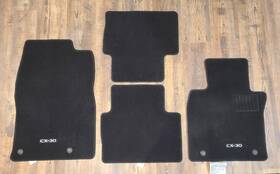Dgh9-68666 Mazda 2020-2025 Cx-30 Carpet Embroidered Floor Mats Oem