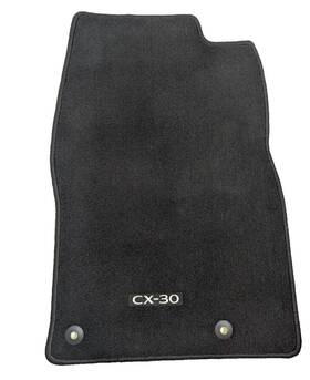 Dgh968g40 Mazda 2020-2023 Cx-30 Genuine Original Black Carpet Floor Mats Full Set