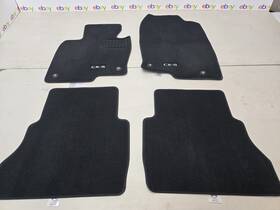 Kbs6v0350 Mazda Oem Genuine 17-25 Cx-5 Cx5 Floor Mats Carpet Pads With Logo Free Shipping