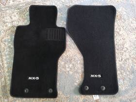 Na1j68g11 Mazda 2016-2023 Mx-5 Miata Gt Oem Black Carpet Floor Mats Front Pair. 95% New