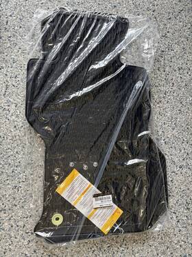 Nf7r-v0-350 Mazda 2016-2025 Mx-5 Miata Oem Black All Weather Rubber Floor Mats - Nfsrv0350