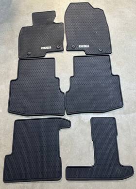 Taoav0350 Mazda 2016-2023 Cx-9 Rubber Floor Mat Set Oem