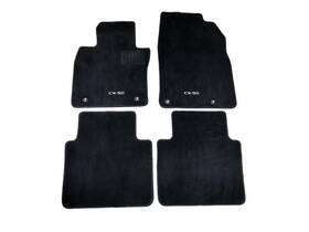 Va40-68g30 Mazda Used 2023-2025 Oem Cx-50 Black Carpet Floor Mats 4pc Set