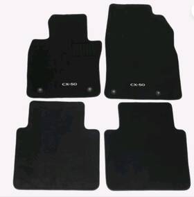 Vc67-68g20 Mazda 2023-2025 Cx-50 Set Of 4 Oem Carpet Cloth Car Floor Mats