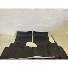 Megiteller 760822388723 Rubber Car Floor Mats All-weather Custom Fit For 2016-2024 Dodge Durango 2-row