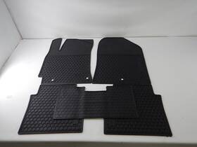 Ej8050 Megiteller - All Weather Custom Fit Car Floor Mats Black