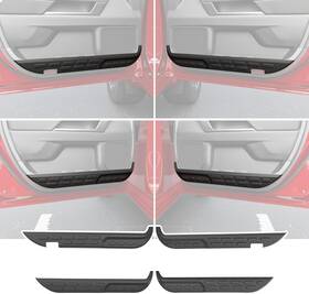 Fm2025072201 Menghe For 2022-2026 Toyota Tundra 4pcs Car Door Anti Kick Pads Sticker Cover Trim