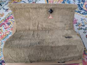 1076930416 Mercedes-benz 107 Trunk Battery Cover Door Beige 450sl 380sl 560sl