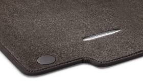 166-680-41-02-68-8t47 Mercedes-benz Genuine Velour Floor Mats Classic Set 4-piece