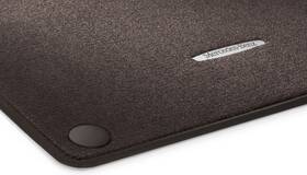 16668041028t47 Mercedes-benz Oem Genuine Carpet Floor Mats Espresso Brown 12-19 W166 X166