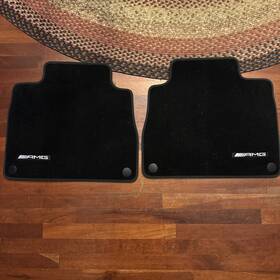 Mercedes-benz 16768026089j74 Gle Amg Floor Mat Set 2pcs Frh/lh Front-only A16768026089j74 Oem