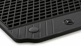 172-680-63-01-9g33 Mercedes-benz Genuine All-season Floor Mats Classic Set 2-piece