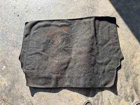 2016800142 Mercedes-benz 84-93 W201 190e Oem Black Carpet Rear Trunk Panel Liner Floor Mat Cover