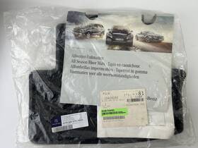 20568020489g33 Mercedes-benz Genuine Oem C Class C205 W205 Rear Set Black All Season Floor Mats