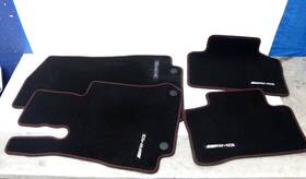 A2536807702 Mercedes-benz 96g3 Amg Red Edge Piping Oem Floor Mats 4 Glc 9g63 A2536807702 Mercedes-benz 96g3 Amg Red Edge Piping Oem Floor Mats 4 Glc 9g63