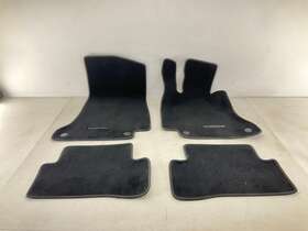 A-205-680-05-48-9j74 Mercedes-benz 16-23 C-class W205 C300 Front And Rear Floor Carpet Mat Set 4 Oem