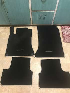 A11768046008s68 Mercedes-benz Genuine Oem Set Of 4 Black Carpet Floor Mats 2015 To 2020 Gla-250