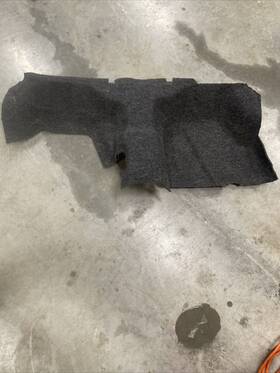 A1296840609 Mercedes-benz 1296840609 Carpet Panel - Rear Black R129 Sl