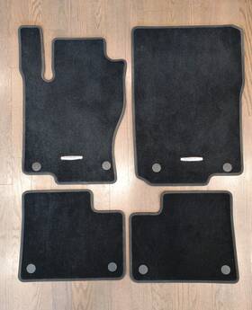 A16668002488q94 Mercedes-benz Floor Mats 2012-2018 Gl Gle Ml Class Oem Carpet Black Dark Gray