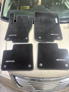 A1666805803 Mercedes-benz Interior Floor Mat Mats Rug Carpet Set W166 X166 Gl63 Ml63 Amg Oem