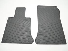 A2046804004 Mercedes-benz 2010-2015 Glk350 Front All Season Rubber Floor Mats Pair Set 2 Oem