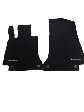 A2056802301 Mercedes-benz 2015-2018 C300 C63 Amg Front Only Carpet Floor Mat Black Oem