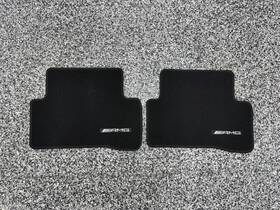 A2056841800 Mercedes-benz A2056841700 C Class W205 Amg Rear Black Floor Foot Mat Carpet Set