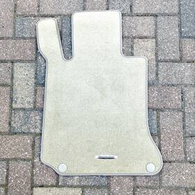 A-207-680-06-48-8p90 Mercedes-benz A2076840003 2012 C250 C300 C350 Front Drivers Side Floor Mat Almond Beige Tan