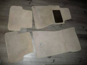 A2226800148 Mercedes-benz Tan Floor Car Mat Set - Poor Condition