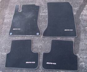 Mercedes-benz A2466803048 Cla45 Amg C117 Black Floor Mat Set Oem 2014-2019 Used Read