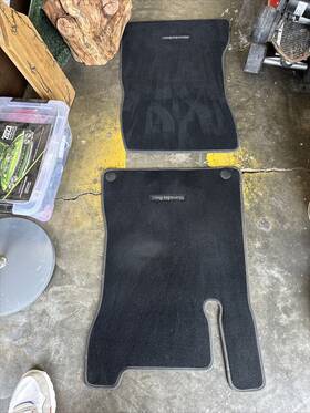 A2476801906 Mercedes-benz 2021 - 2024 Gla250 H247 Interior Floor Mats Front Only Oem