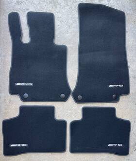A253-680-11-06-9j74 Mercedes-benz Amg Clc Coupe Front And Rear Carpet Floor Mats Set Of 4