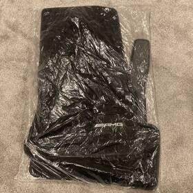A25468089039j74 Mercedes-benz Original Amg Floor Mats Black Glc X254 Velour Coupe Oem