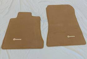 Bq6680198 Mercedes-benz Genuine Oem 1990-2002 Sl-class R129 2pc Mat Set Palomino
