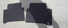Bq6680669 Mercedes-benz 2003-09 E Class W211 All Weather Rubber Floor Mats Rear Only Blk