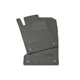 Bq6680679 Mercedes-benz Mbz R230 Sl Class All Season Rubber Floor Mat Set 03-12 Genuine Gray