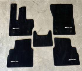 W4636506810 Mercedes-benz Oem Amg G Class Floor Mats G63 G550 Velour W463 W464 Original