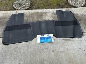 Mat-c6az-6213086-a Mercury C6az-6213086-a Nos 1965-68 Galaxie/mercury Full-size Front Blk Rubber Floor