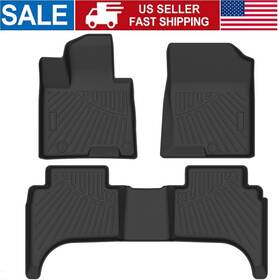 Michael 840004628974 All Weather Custom 2 Row Floor Mat Liner Set For Hyundai Santa Cruz 2022-2023