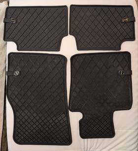 51472358056 Mini 51472354155/51472358056 4 Pc Cooper F55 F56 F57 All Weather Floor Mats Used