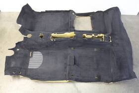 51477117969 Mini Cooper R52 Black Carpet Interior Mat Pad Convertible Genuine Oem 2005-2008