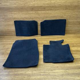 51479811691 Mini 2010-2017 Cooper Countryman R60 Floor Mat Set Of 4 Black Velour Oem