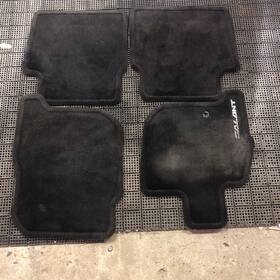 7271a050yb Mitsubishi Oem Floor Mats Front Rear 2004-2012 Galant Black Used