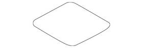 8011c683 Mitsubishi Genuine Mat Floor Console Box